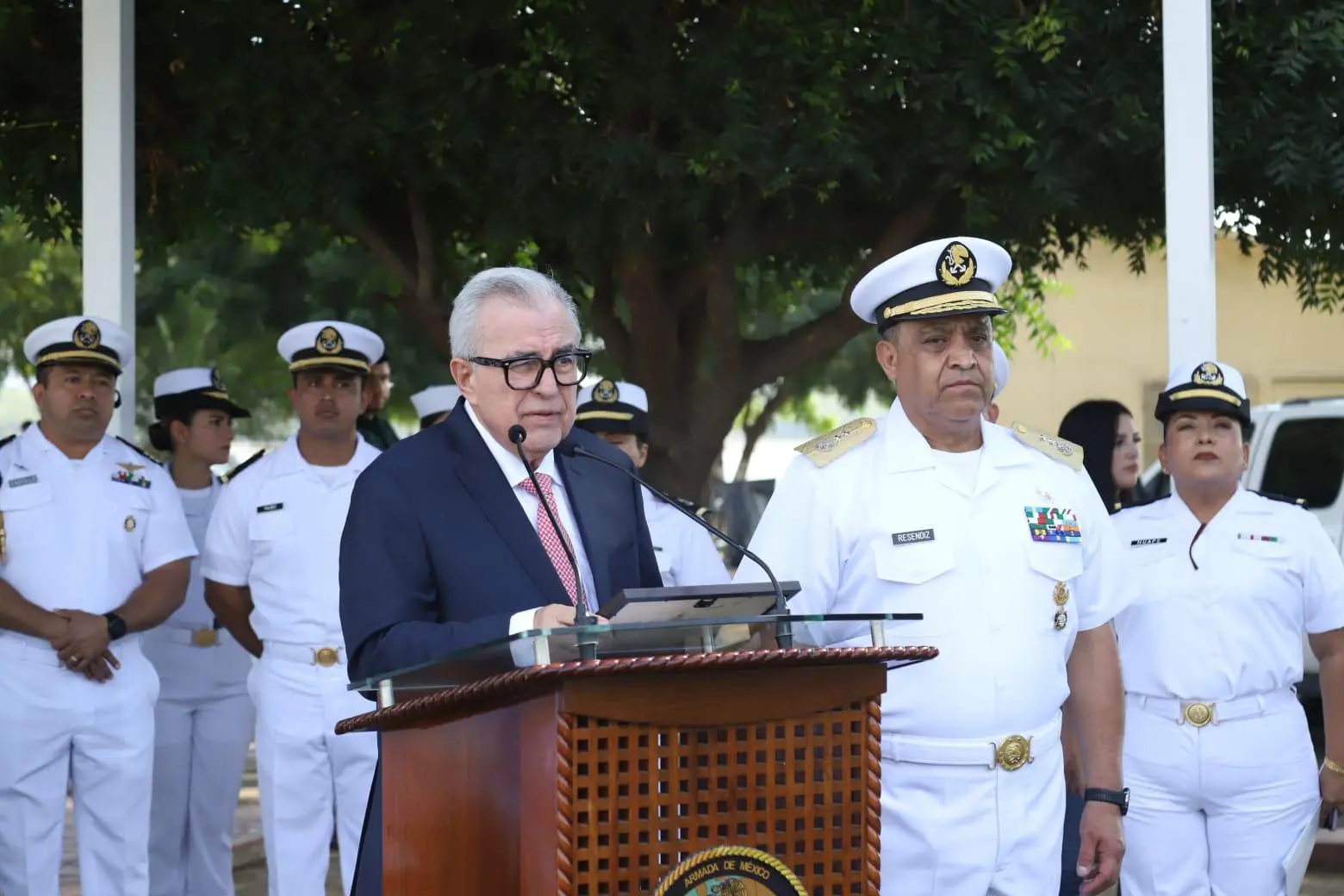 $!Asume Vicealmirante Meléndez Cedillo mando de la Cuarta Región Naval