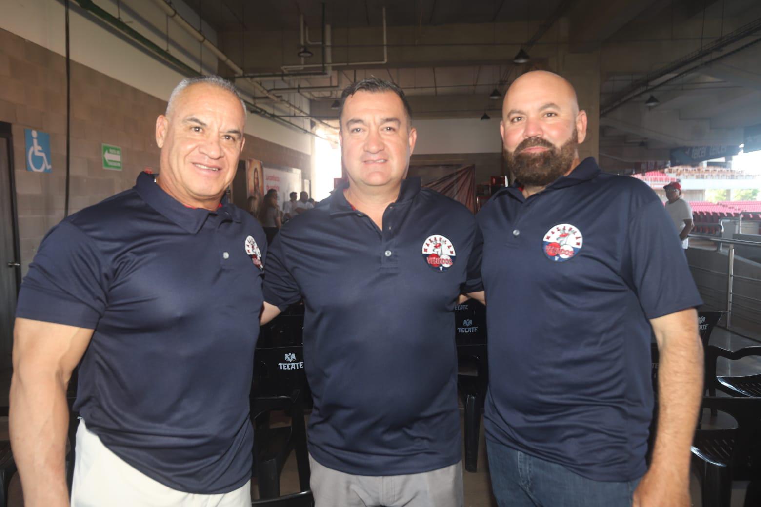 $!Jorge Loredo, Gerry Álvarez y Luis Fernando Vázquez.