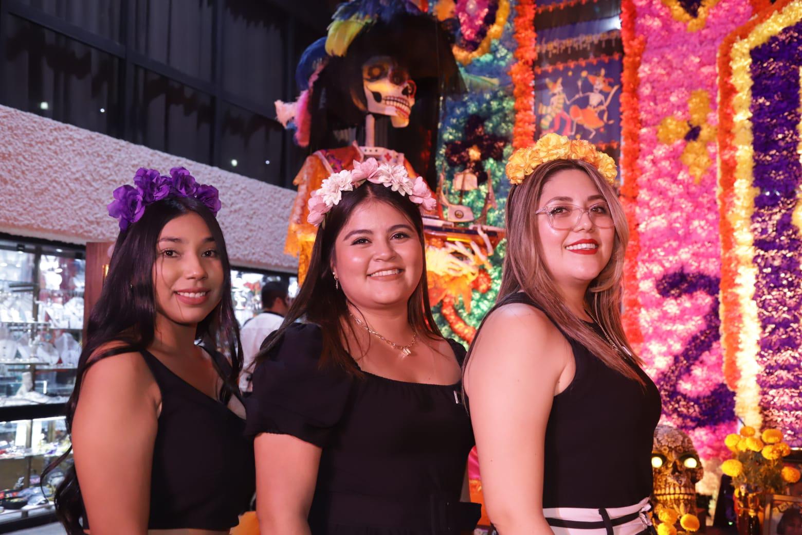 $!Miriam Rivera, Mayra Galeana y Danae García.