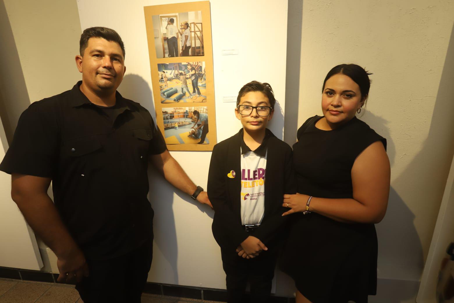 $!Esaú Leyva Alarcón, Miguel Leyva Juárez y Dulce Victoria Juárez Camacho.