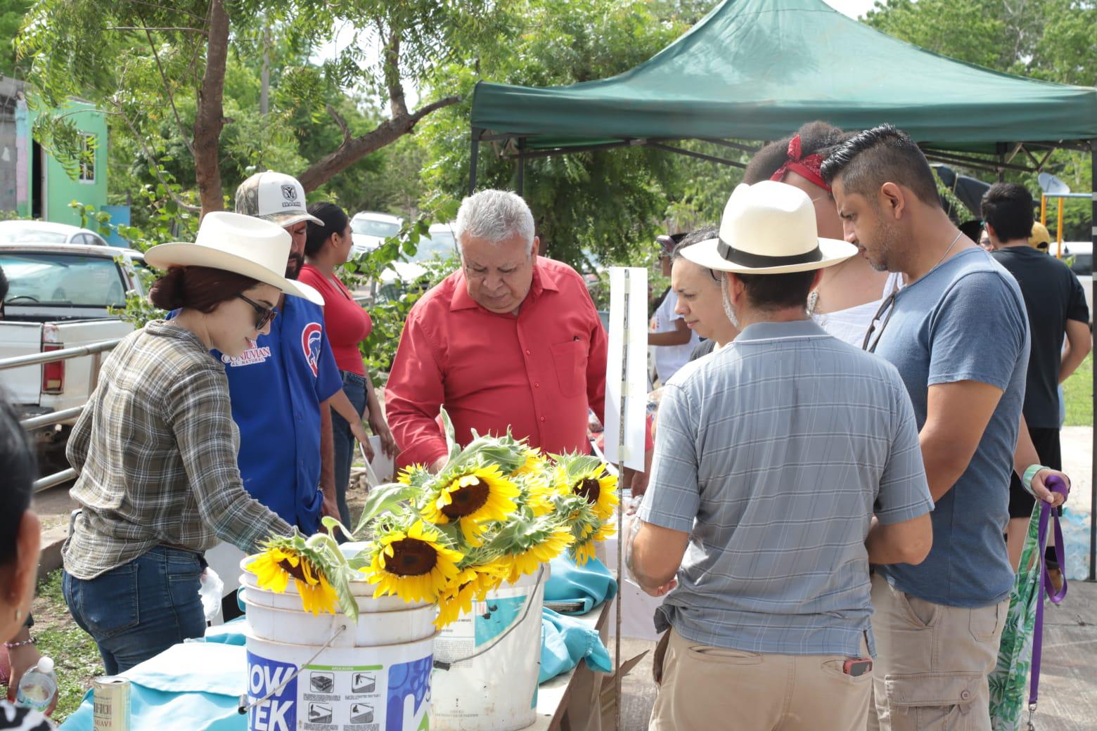 $!Celebran el primer Mercadito Campestre en Palmillas, en Mazatlán