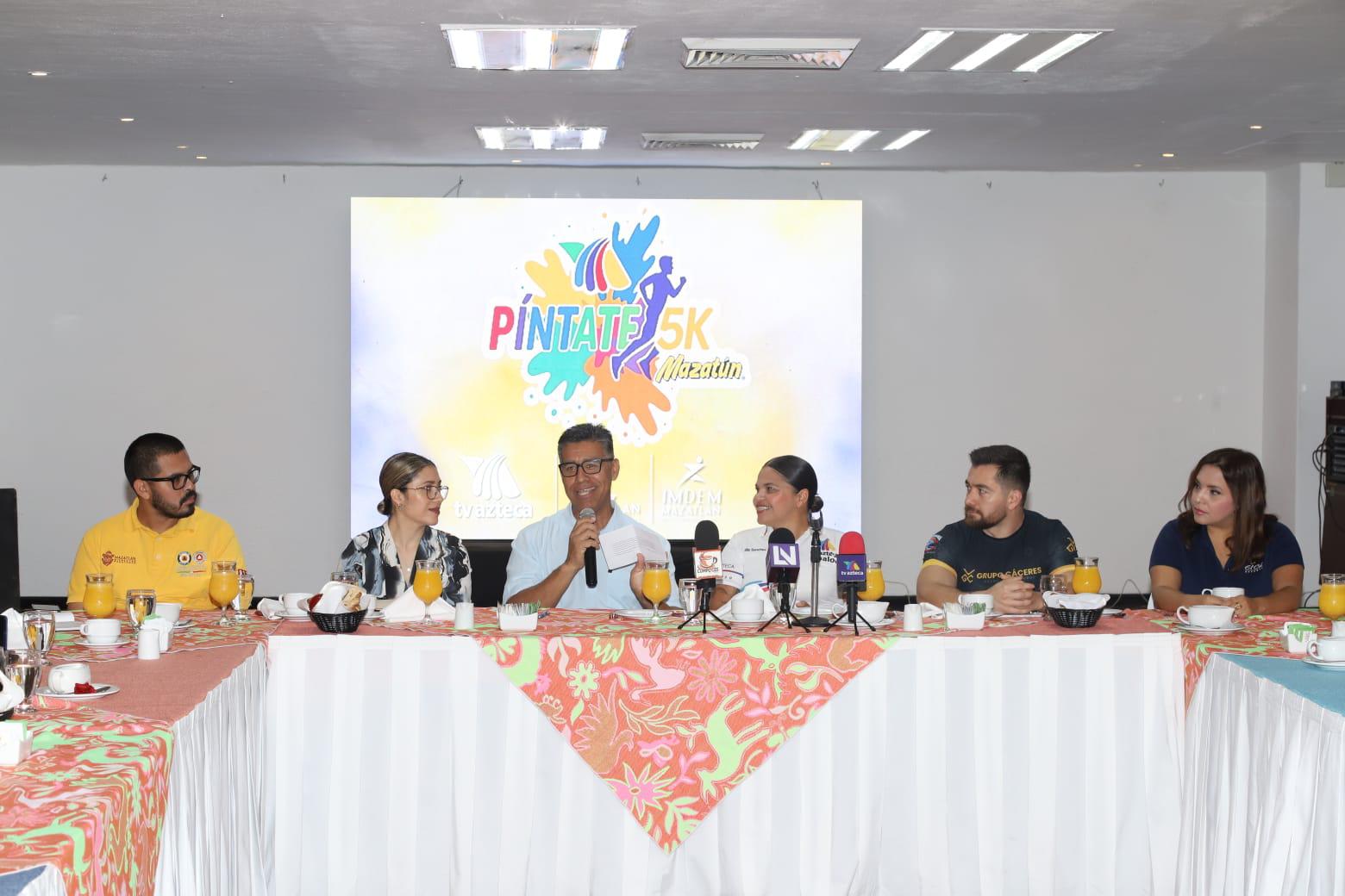 $!Píntate 5K Mazatún regresa a Mazatlán con más de 1,500 corredores