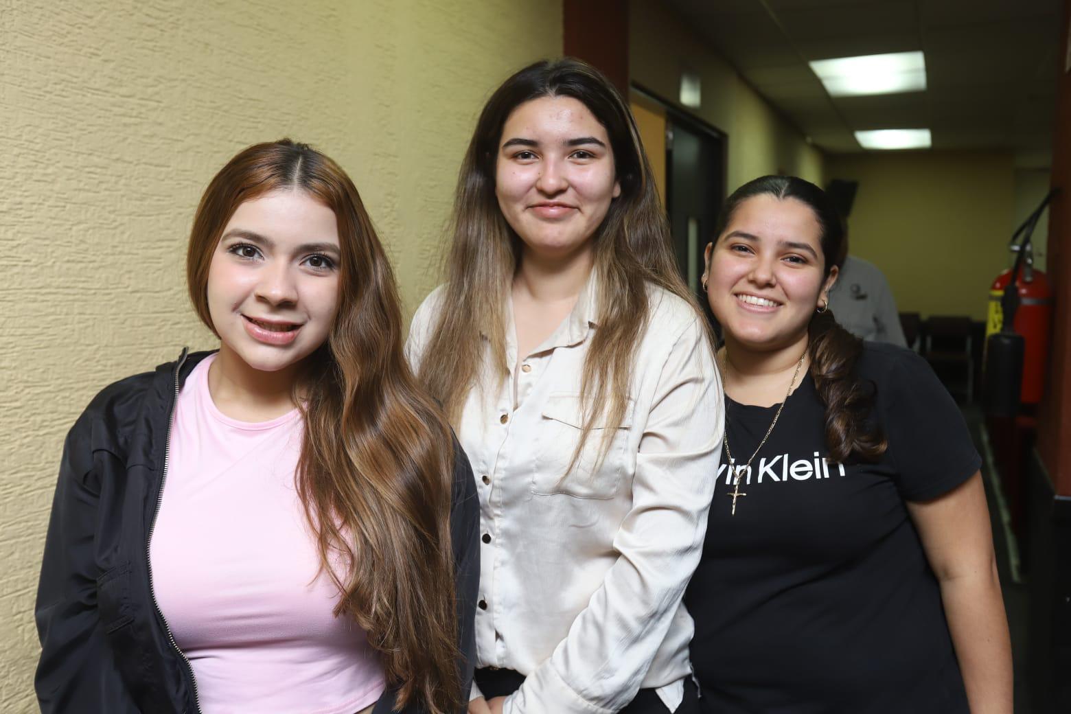 $!Mía Vanessa Ochoa, María Fernanda Martínez y Nadia Meléndrez.