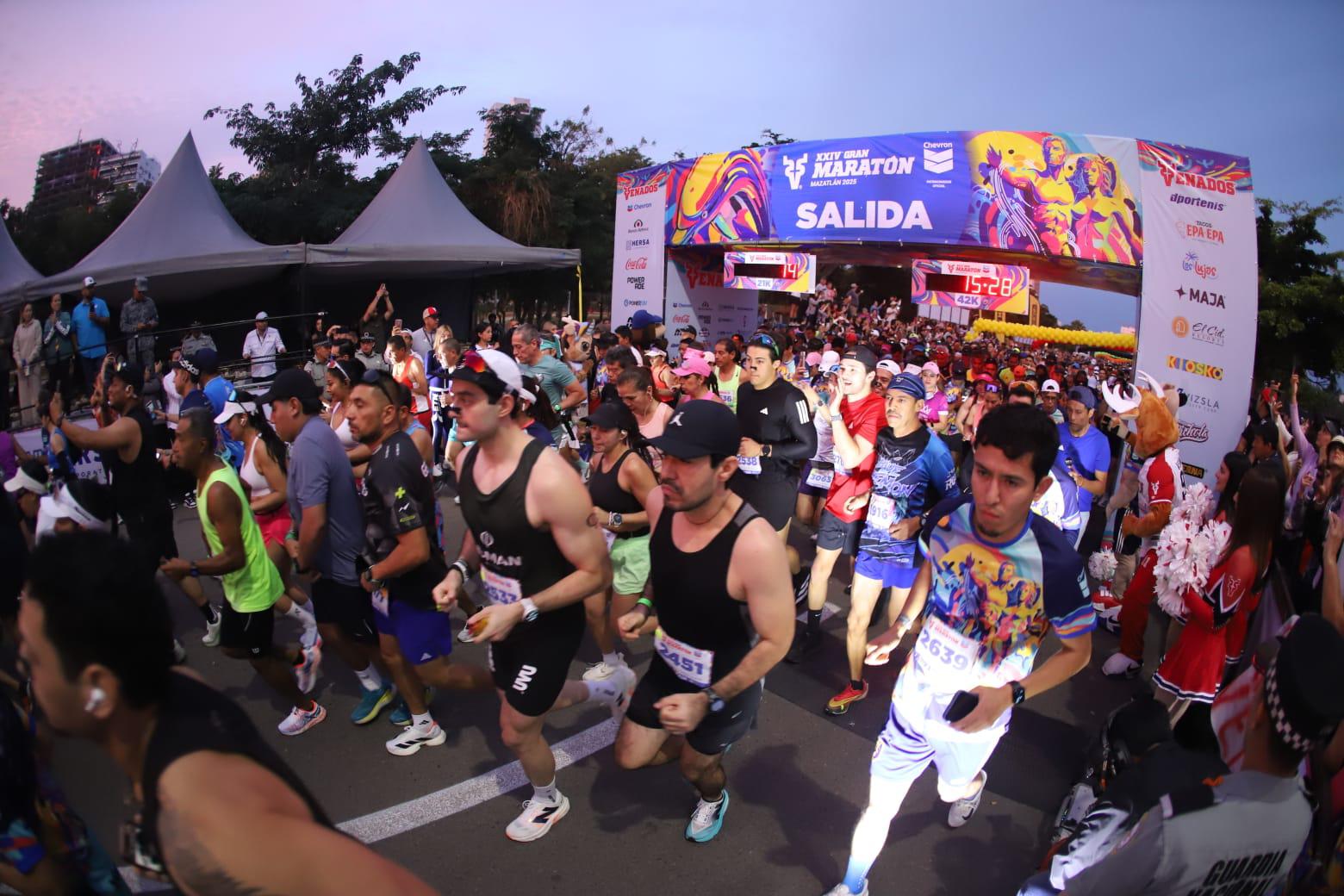 $!Se pone en marcha la fiesta de los 21K y 42K del Gran Maratón Mazatlán