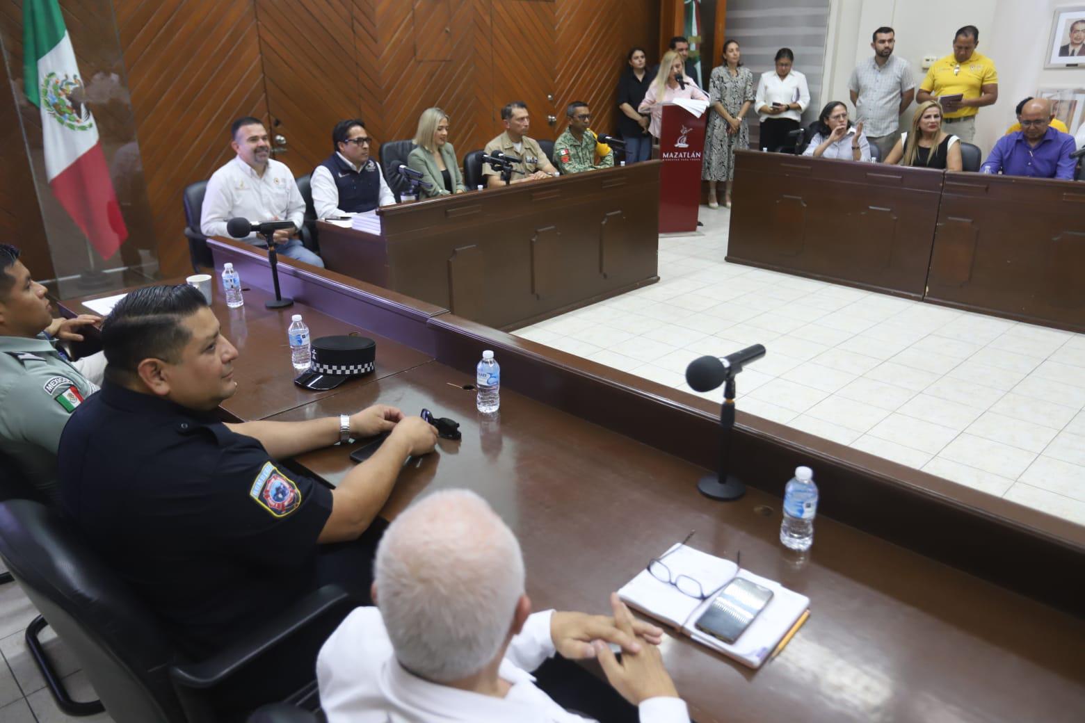 $!Instalan en Mazatlán el Consejo Municipal de Protección Civil 2025