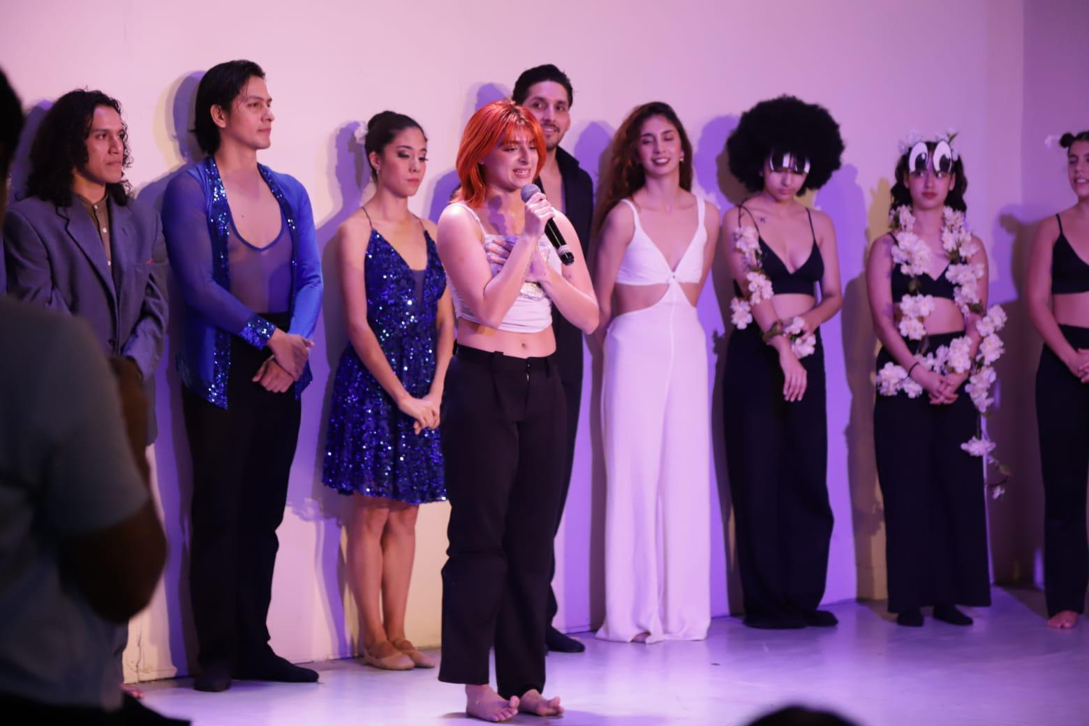 $!La bailarina mazatleca María Laura Gómez Llanos agradeció el apoyo de todos los involucrados en el evento.