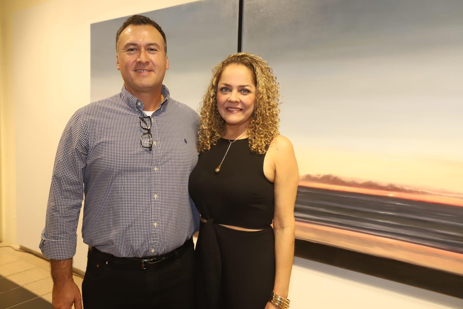 $!José Carrillo y Miriam Molina.