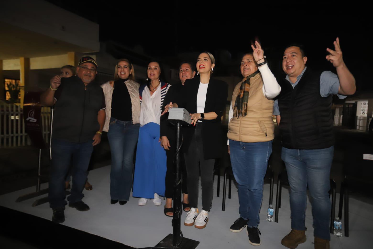 $!Instala Gobierno de Mazatlán 114 luminarias en las colonias Campo Bello, Brisas del Mar y San Ángel