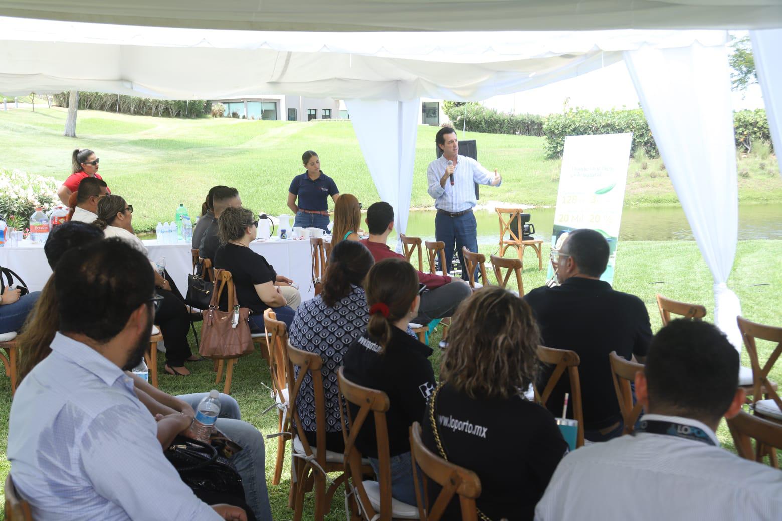 $!El director del grupo propietario de Veredas habló de las ventajas con las que contarán los nuevos 385 terrenos dentro del Coto Cinco y las amenidades que disfrutarán sus propietarios.