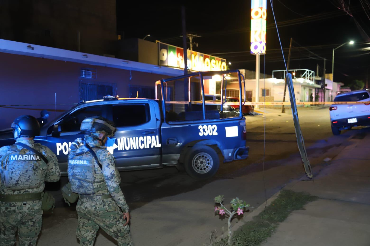 $!A balazos matan a un hombre en el fraccionamiento Hogar del Pescador de Mazatlán