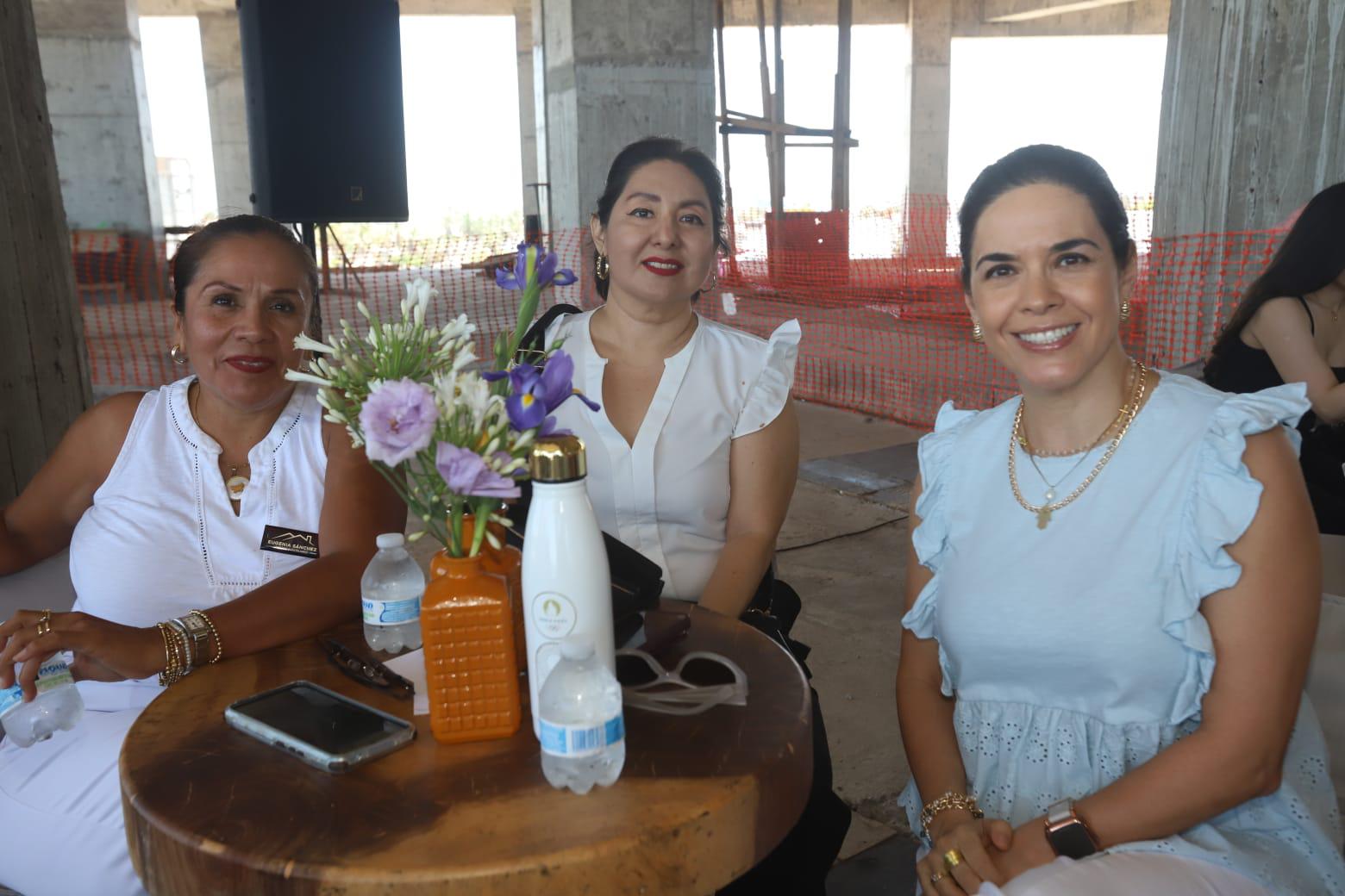 $!Eugenia Sánchez, Ángeles Martínez e Irene Pérez.