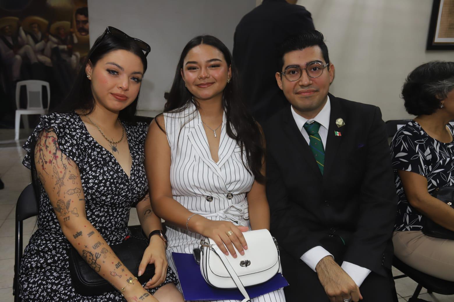 $!Michelle Garzón, Maryle Espinosa y Antonio Ledezma.