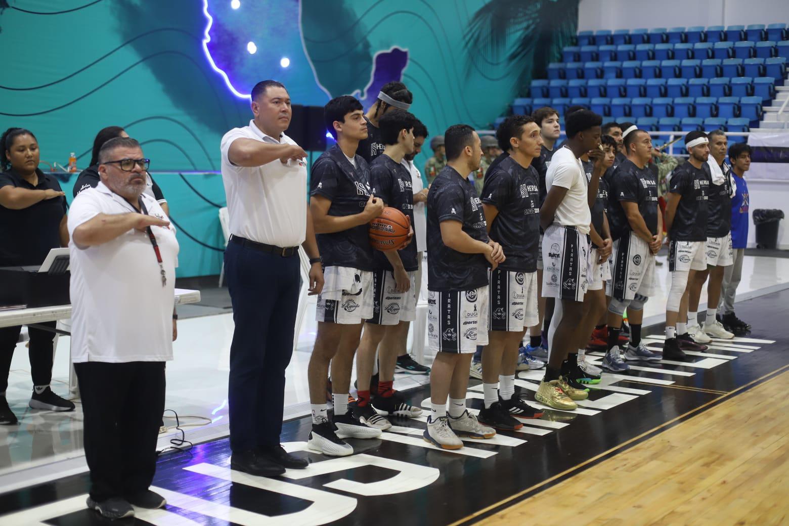 $!Arranca Piratas Basketball nueva temporada de Cibapac con una ‘heroica’ inauguración