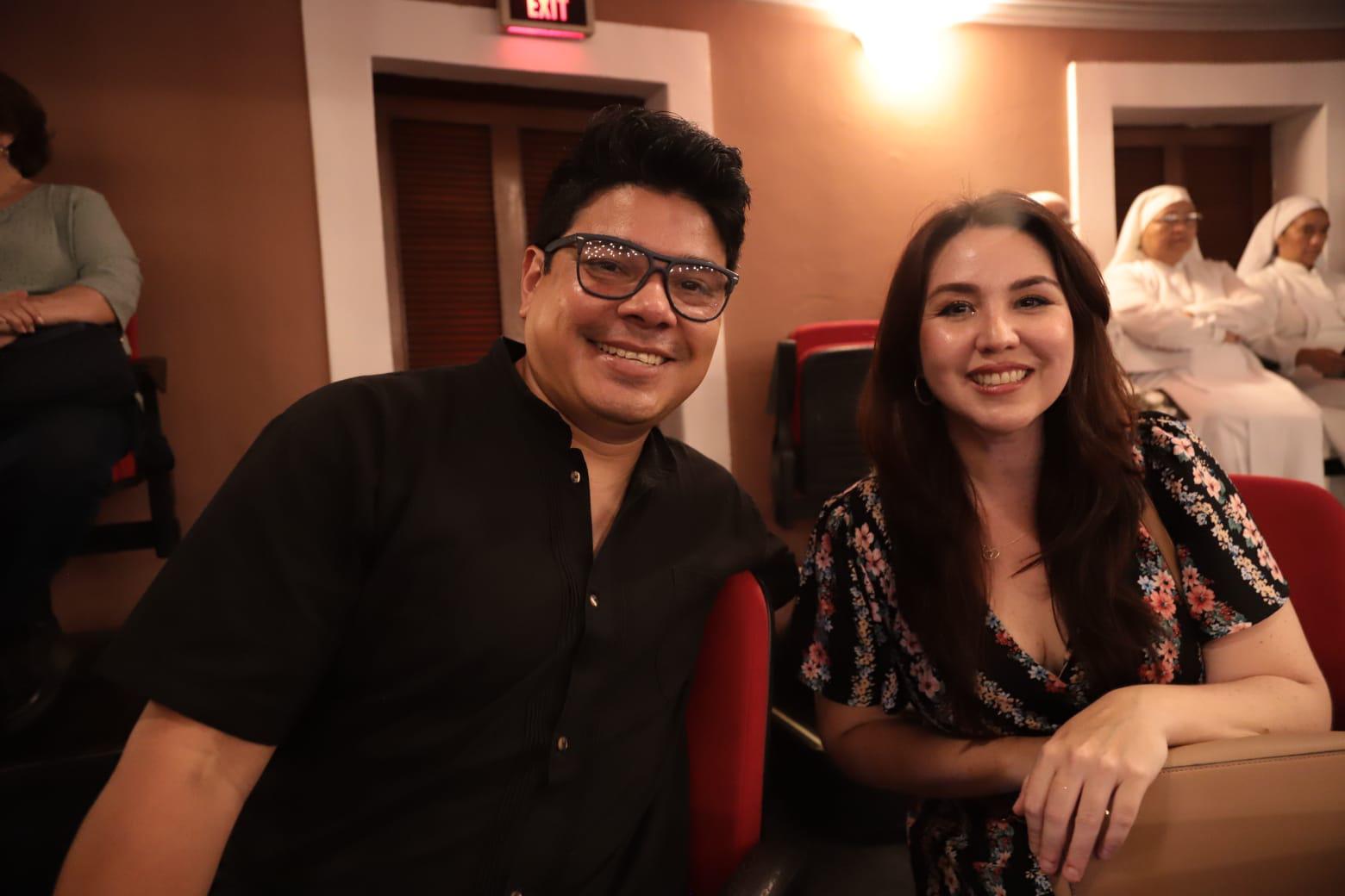 $!Fabián Juárez y Olivia Guzón.