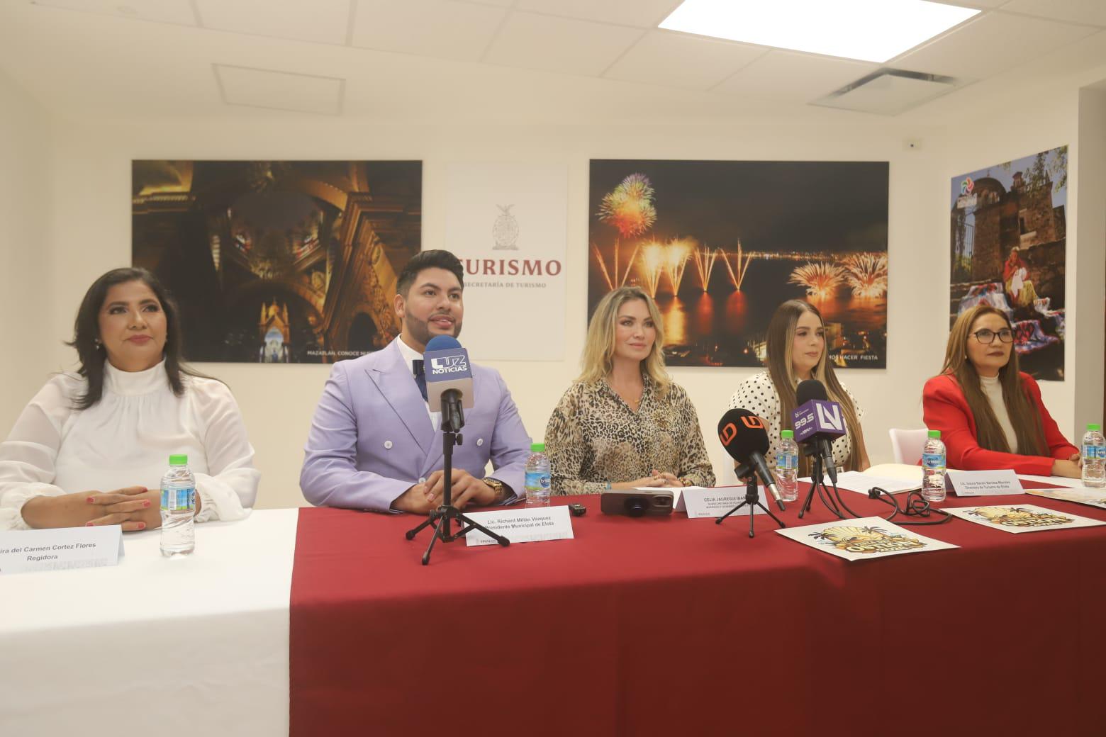 $!Promueven la Feria del Ostión en Celestino Gazca; fuerte operativo blindará carreteras