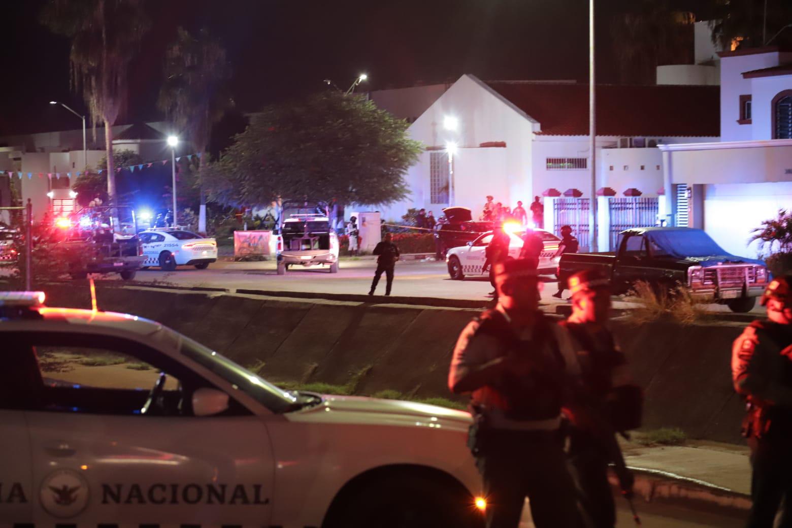 $!Elementos de la Guardia Nacional se enfrentan contra civiles armados en Mazatlán