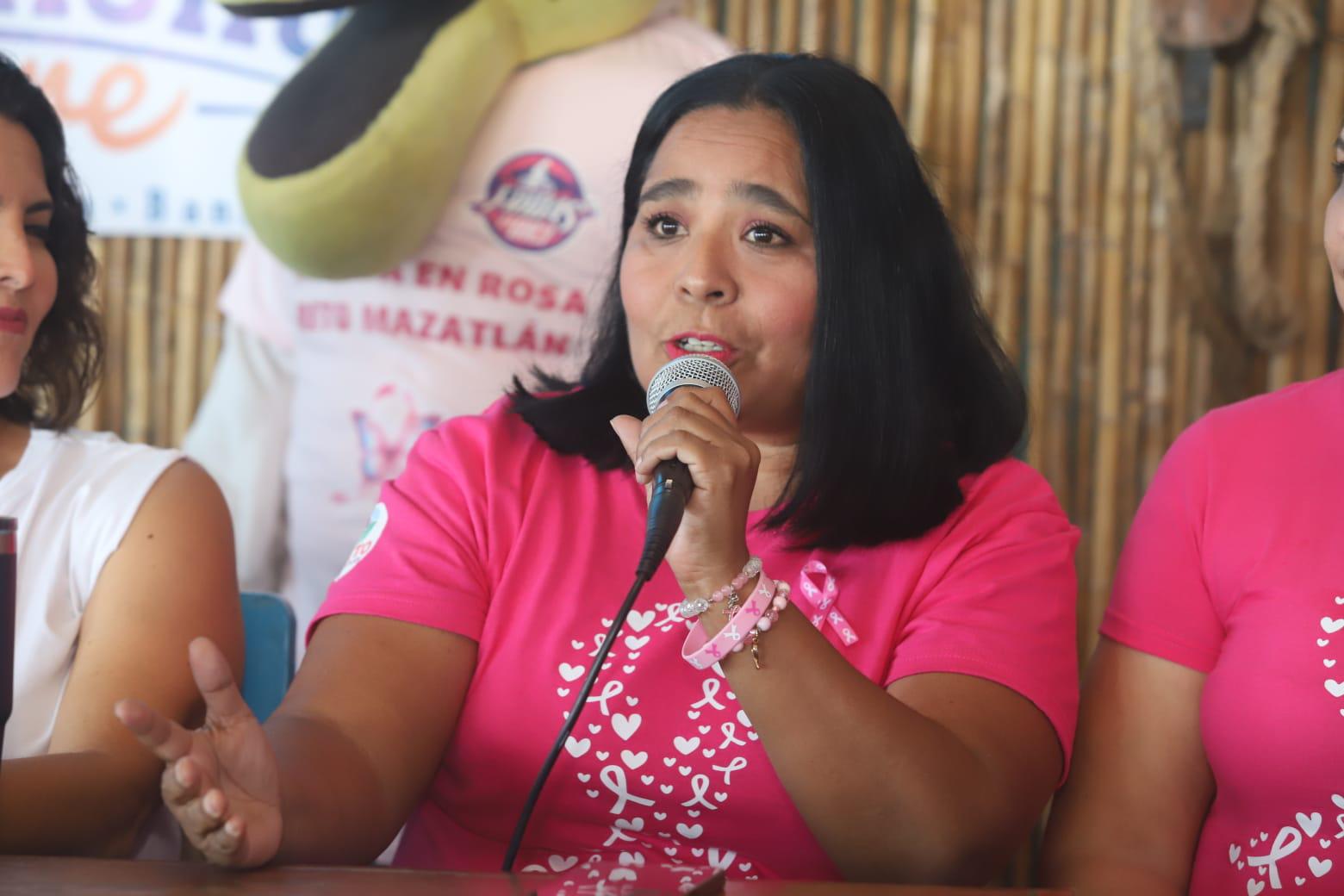 $!Rodada en Rosa: Mazatlán pedalea por la vida