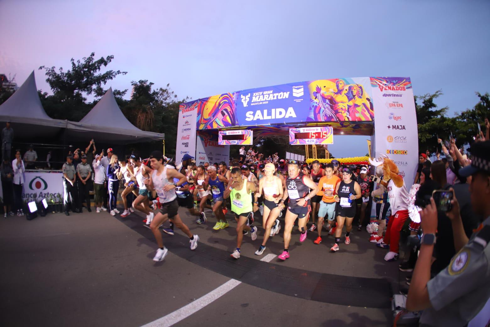 $!Se pone en marcha la fiesta de los 21K y 42K del Gran Maratón Mazatlán