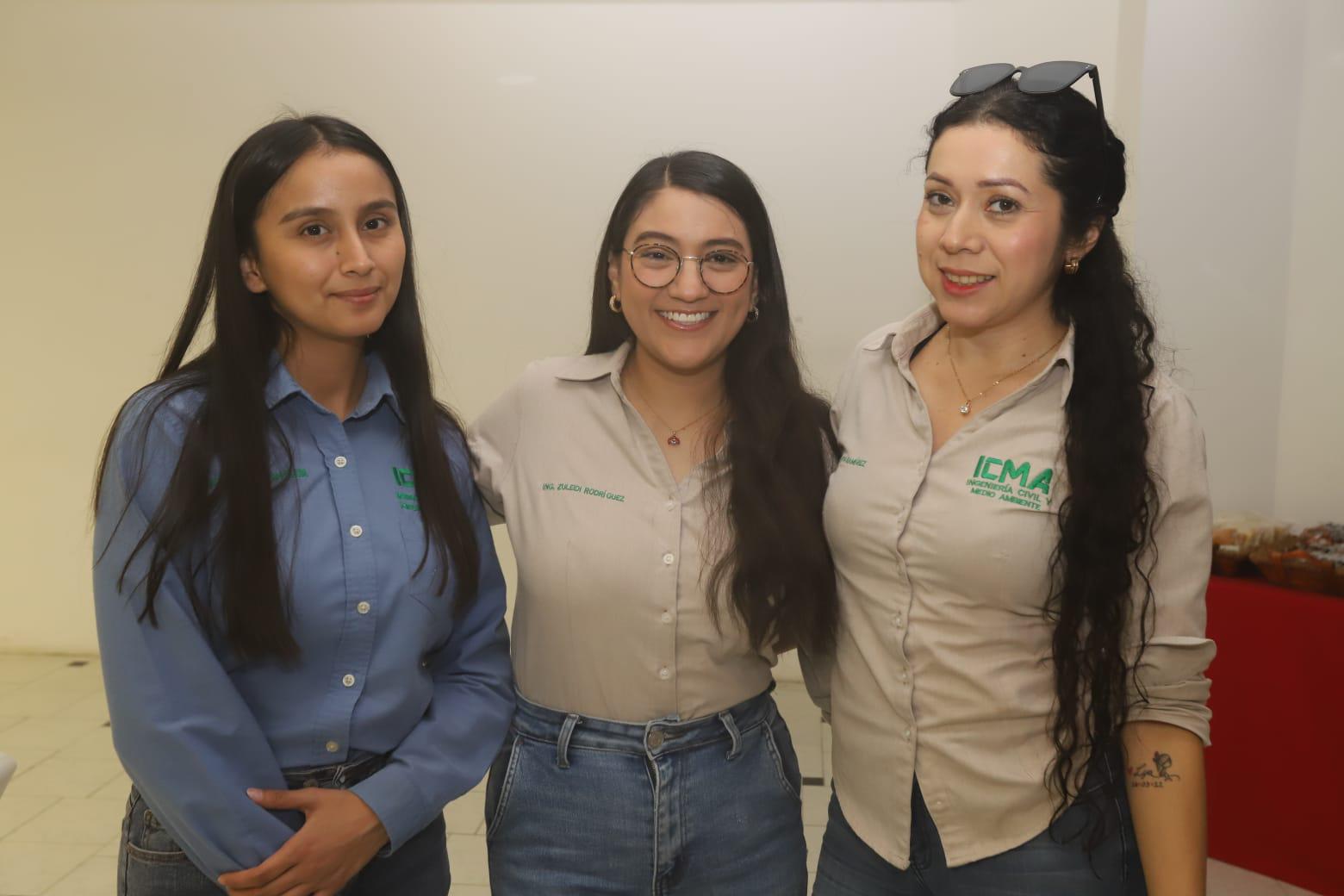 $!Michelle Gastélum, Zuleidy Rodríguez y Guadalupe Carvajal.