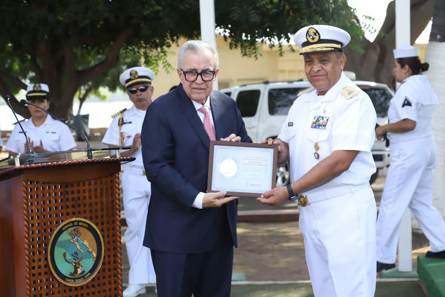 $!Asume Vicealmirante Meléndez Cedillo mando de la Cuarta Región Naval