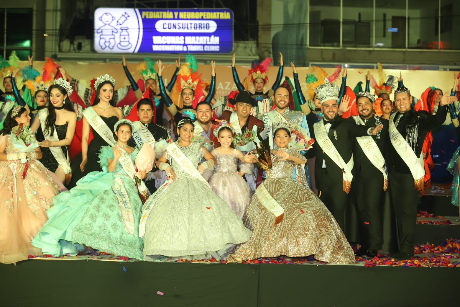 $!Javier Osuna ‘El Chiras’ y Eileen Cruz son los nuevos Rey de la Alegría y Reina Infantil del Carnaval 2026 ‘Arriba la Tambora’