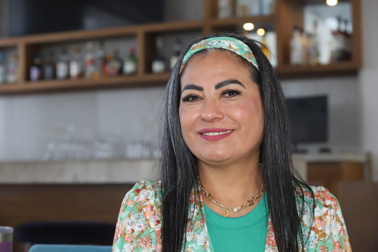 $!Francisca de los Ángeles Cázares Oliveros, presidenta de Canaco Mazatlán.