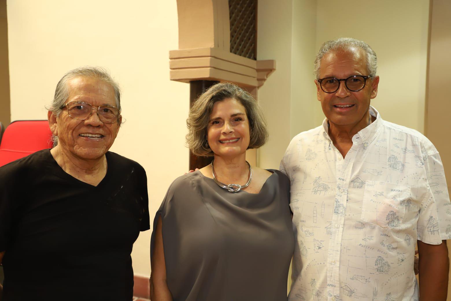 $!Joaquín López, Ana Belén López y Gaspar Pruneda.
