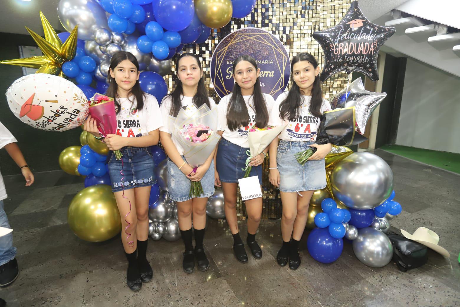 $!Danna Legarra, Alejandra Sarabia, Camila Páez y Maryan Mejía.