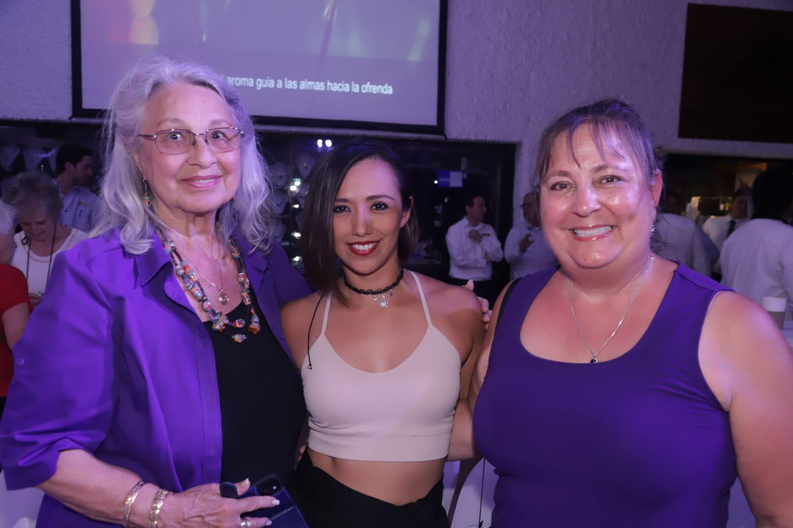 $!Margot Rossman, Alejandra Campos y Marie Kemper.