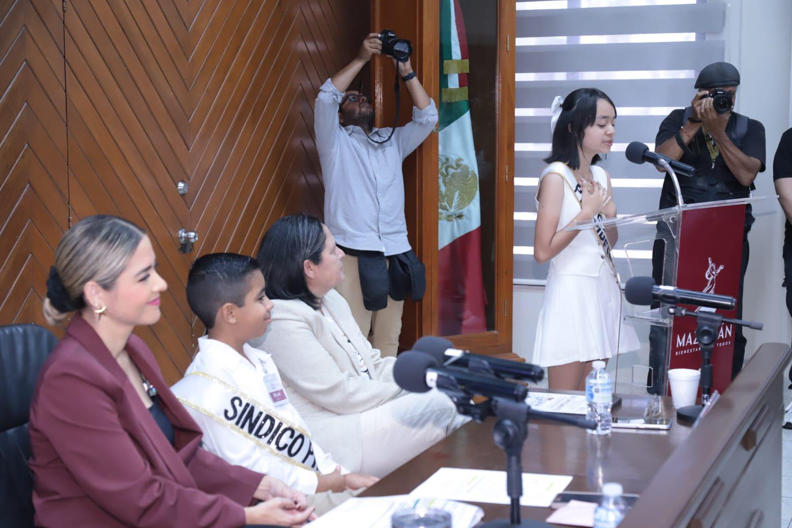 $!Fernanda Camila, la voz infantil que busca un Mazatlán más limpio e inclusivo