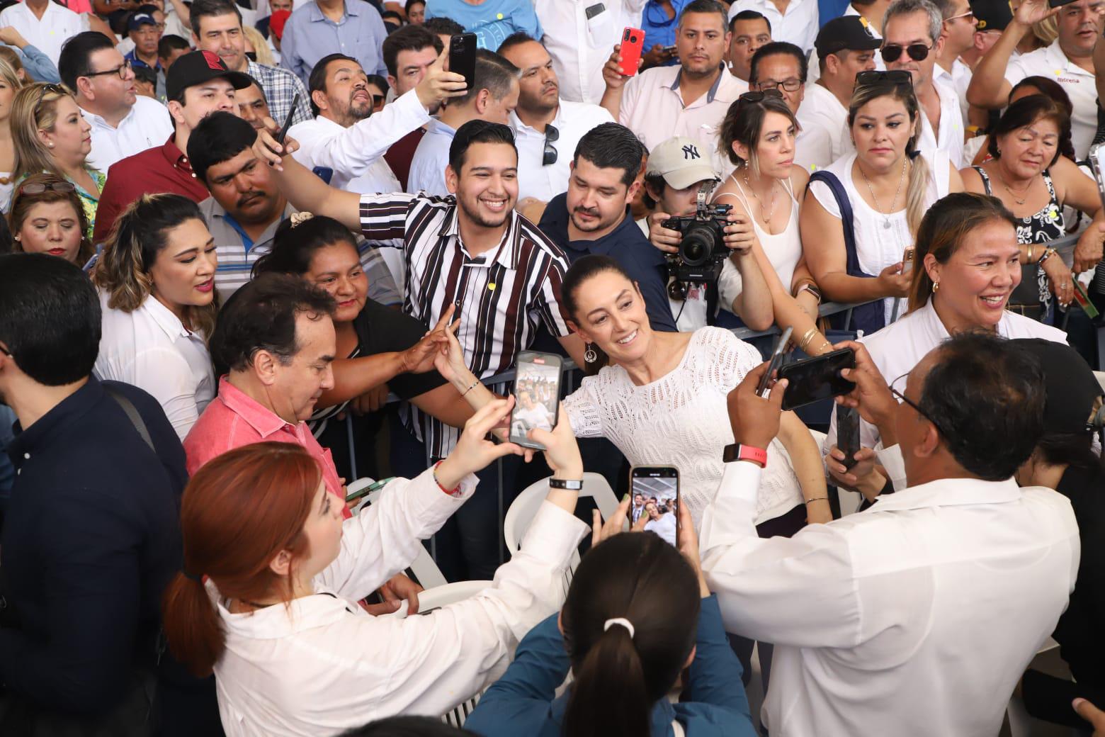 $!Las mujeres podemos ser presidentas de México: Claudia Sheinbaum