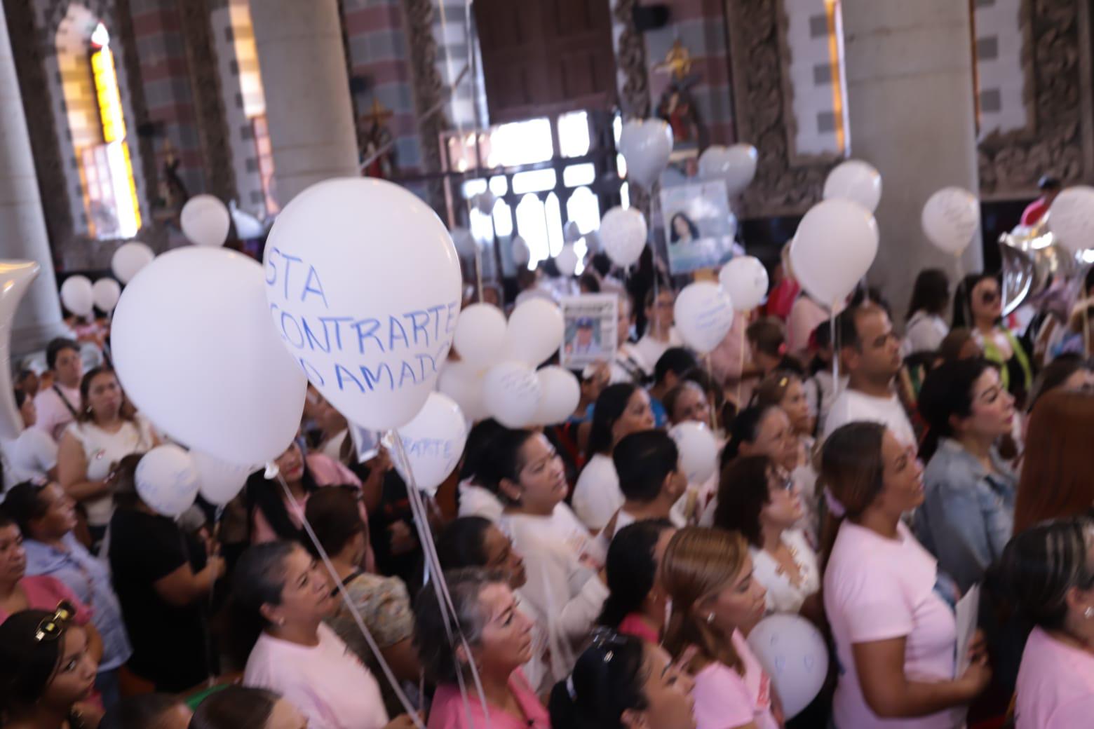 $!‘Esta fecha no se debería conmemorar’, dicen buscadoras en misa por el Día Internacional de las Víctimas de Desaparición Forzada
