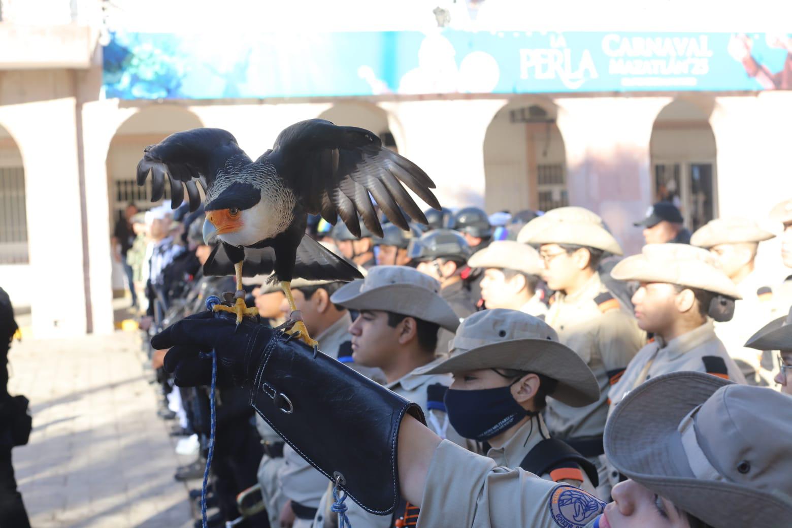 $!Conmemoran en Mazatlán el 108 aniversario de la Constitución de 1917
