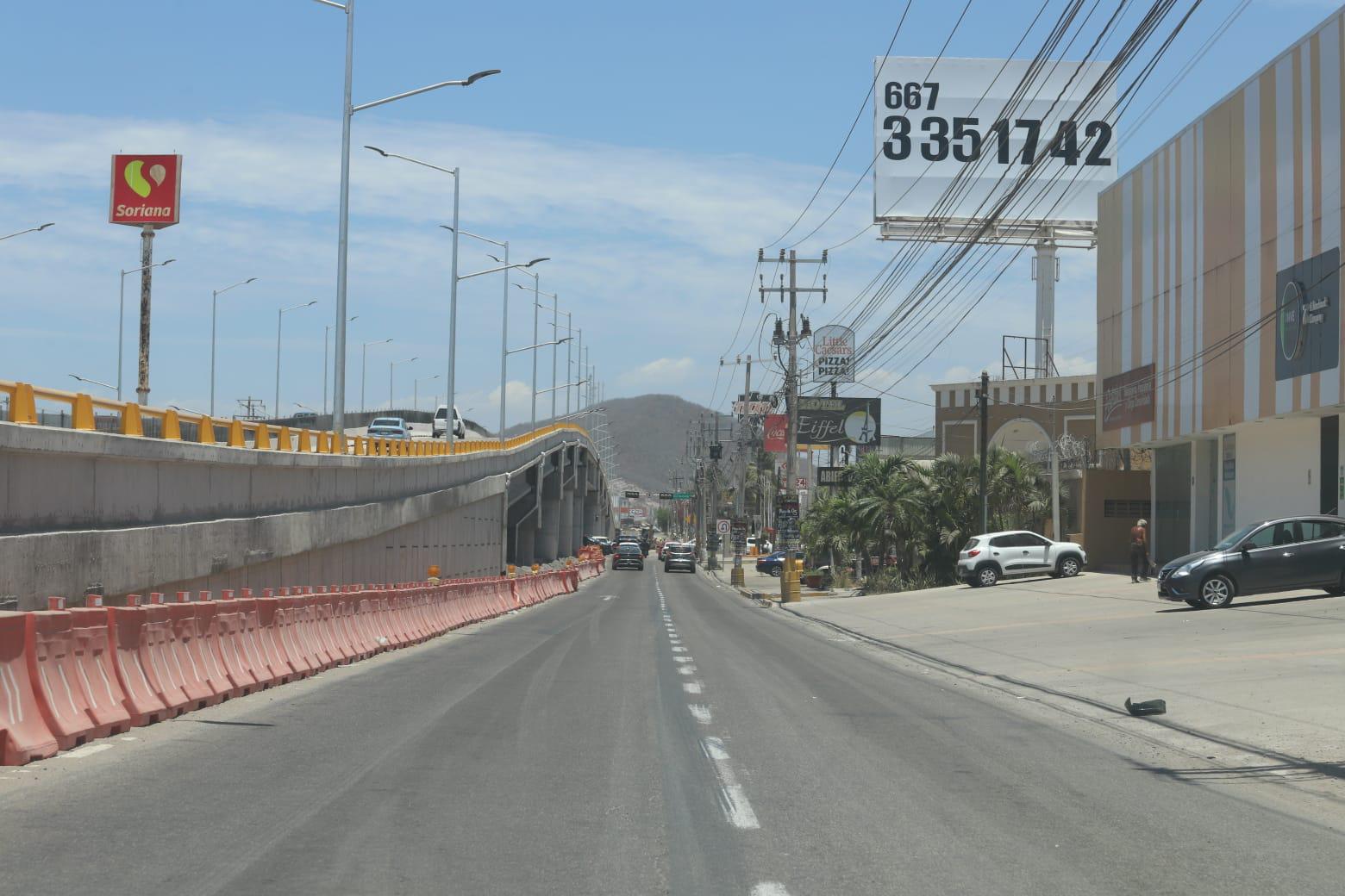 $!Comerciantes exigen información por obras en paso superior al norte de Mazatlán