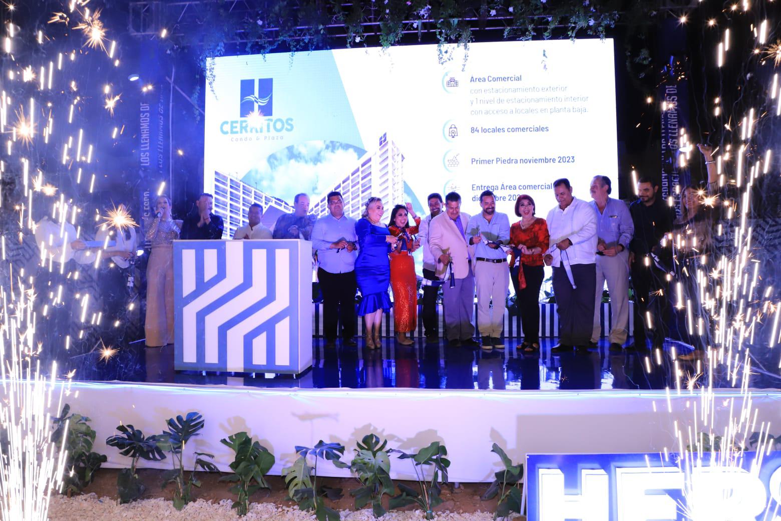 $!Hersa Corporativo pone la primer piedra de Cerritos Condo &amp; Plaza Mazatlán