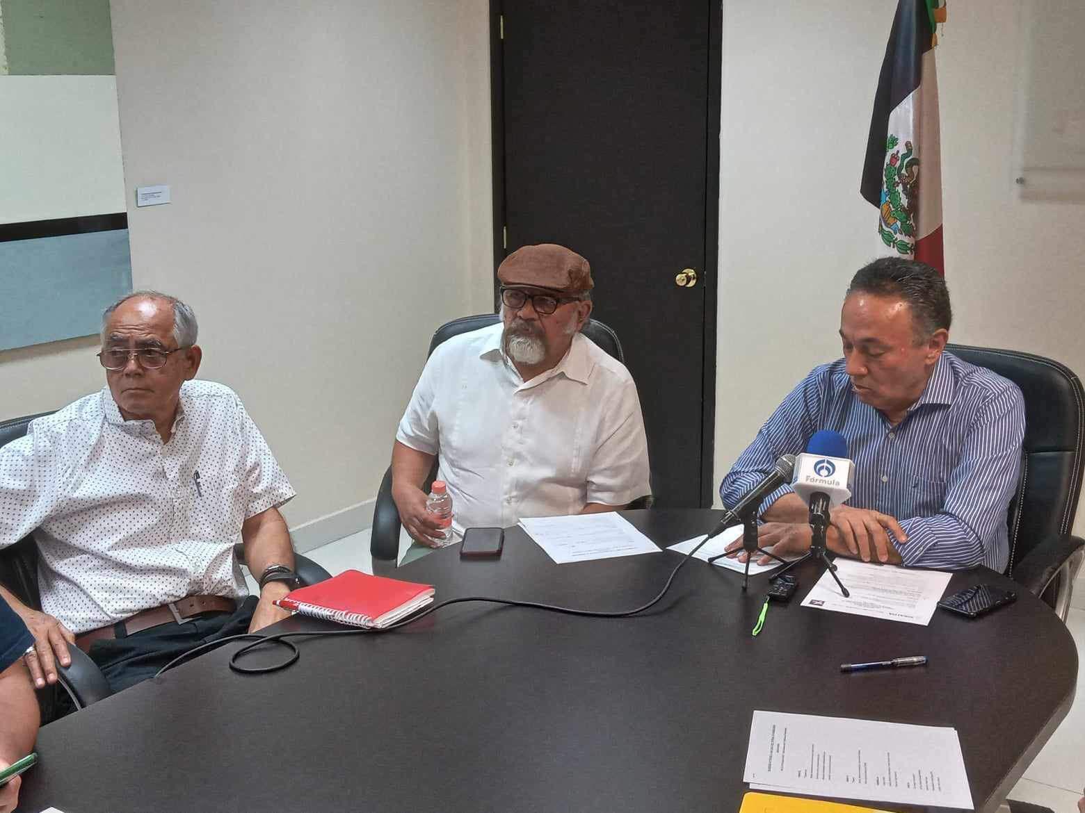 $!Rodolfo Díaz Fonseca, Rodolfo Arriaga y Juan Avilés dan detalles del festival.