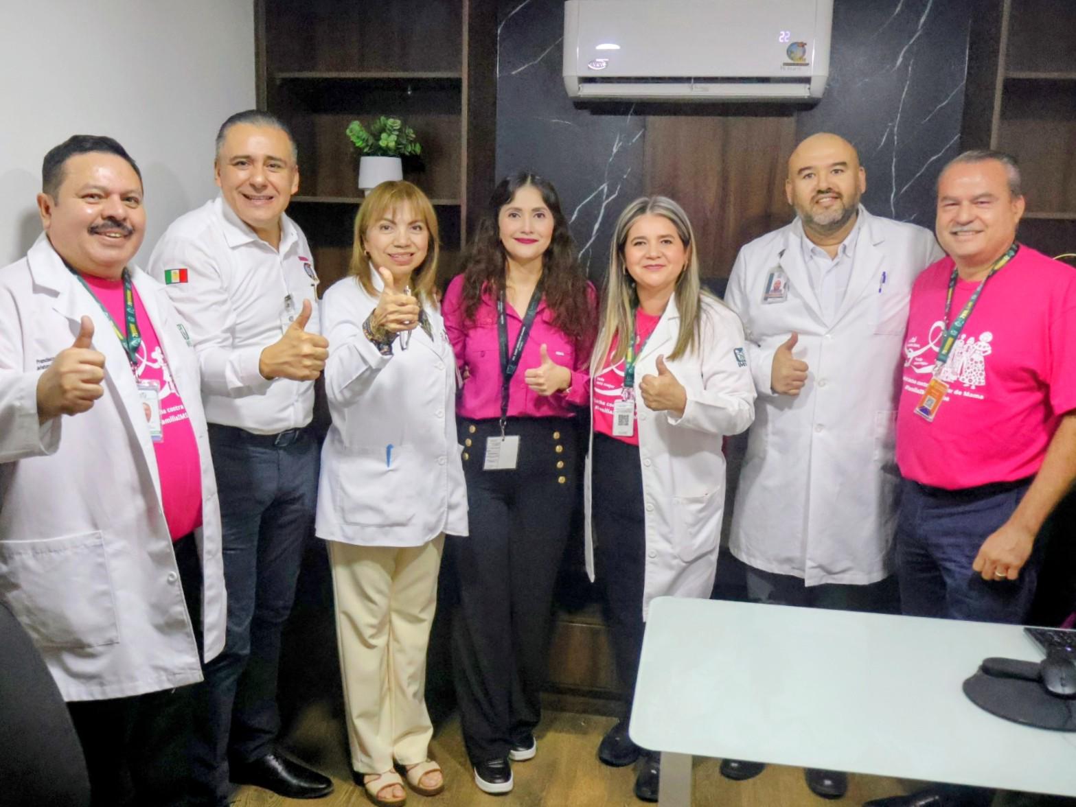 $!Tocarse para protegerse; IMSS Sinaloa exhorta a realizarse mastografía para detección temprana de cáncer