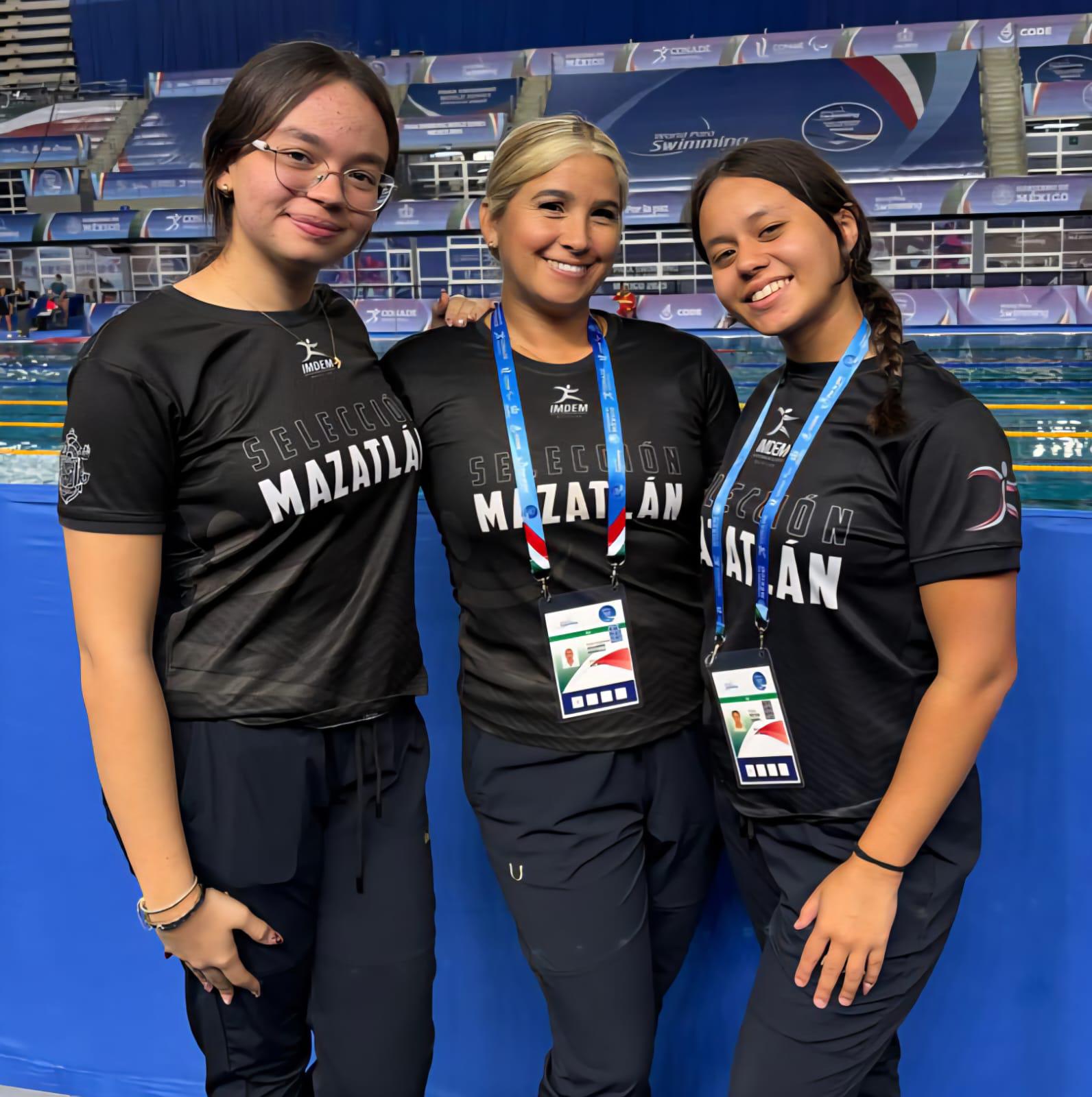 $!Listas ‘sirenas’ mazatlecas para conquistar la Paraswimming World Series