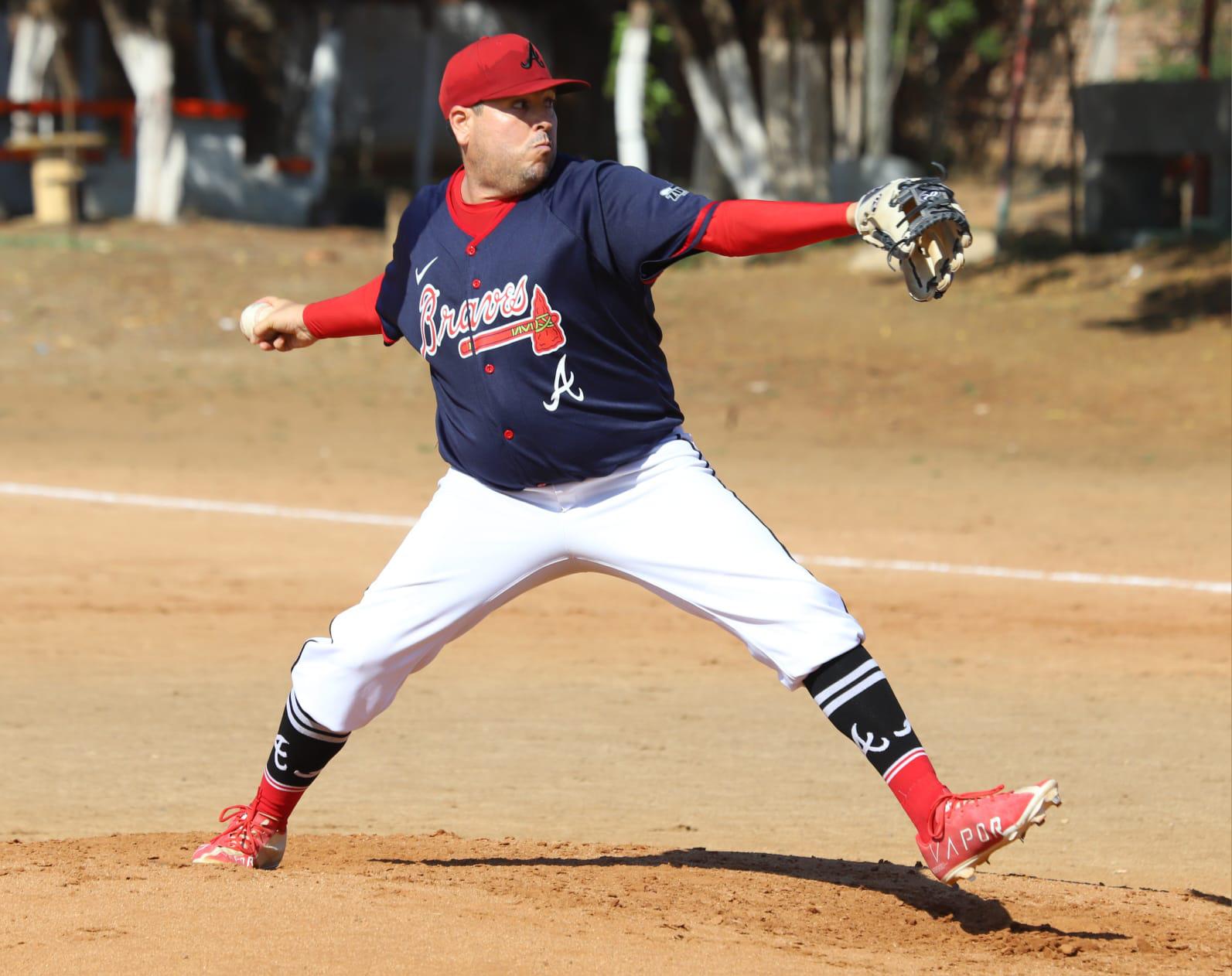 $!El Cid toma delantera en semifinal de Liga de Beisbol Meseros