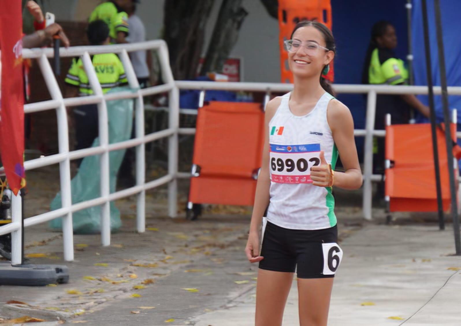 $!¡Medalla de bronce para Mazatlán! Silvana Quiñones sube al podio en Cali 2026