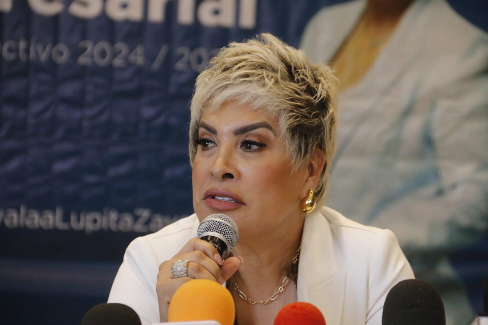 $!Busca Lupita Zavala presidir Canaco Culiacán; propone despolitizar el organismo