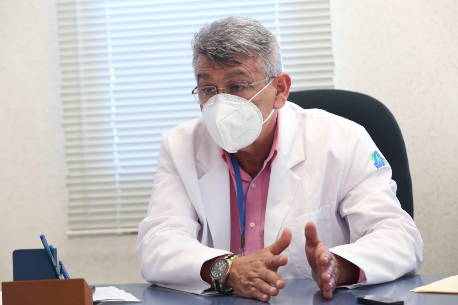 $!Carlos Leonel Verdugo Hernández, director del Hospital General de Mazatlán “Dr. Martiniano Carvajal”.