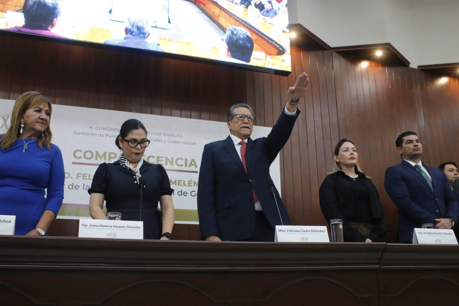 $!Defiende Secretario que hay Gobierno combatiendo la crisis de violencia en Sinaloa