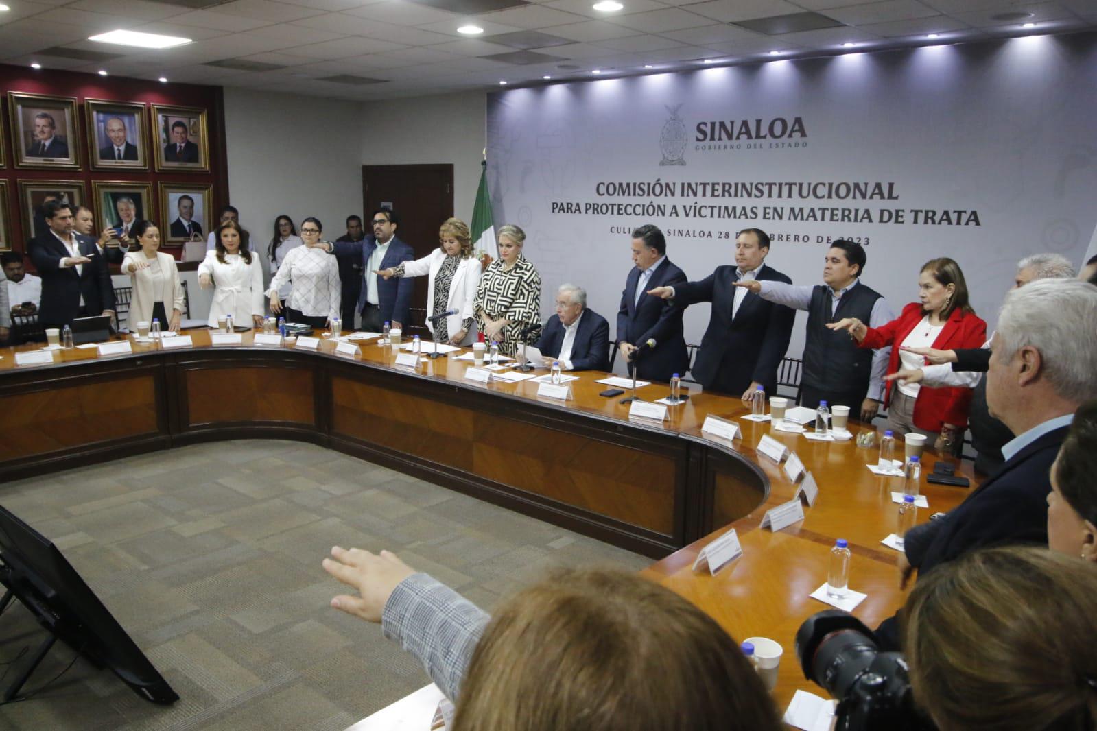 $!Instalan comisión para atender en Sinaloa a víctimas de trata de personas