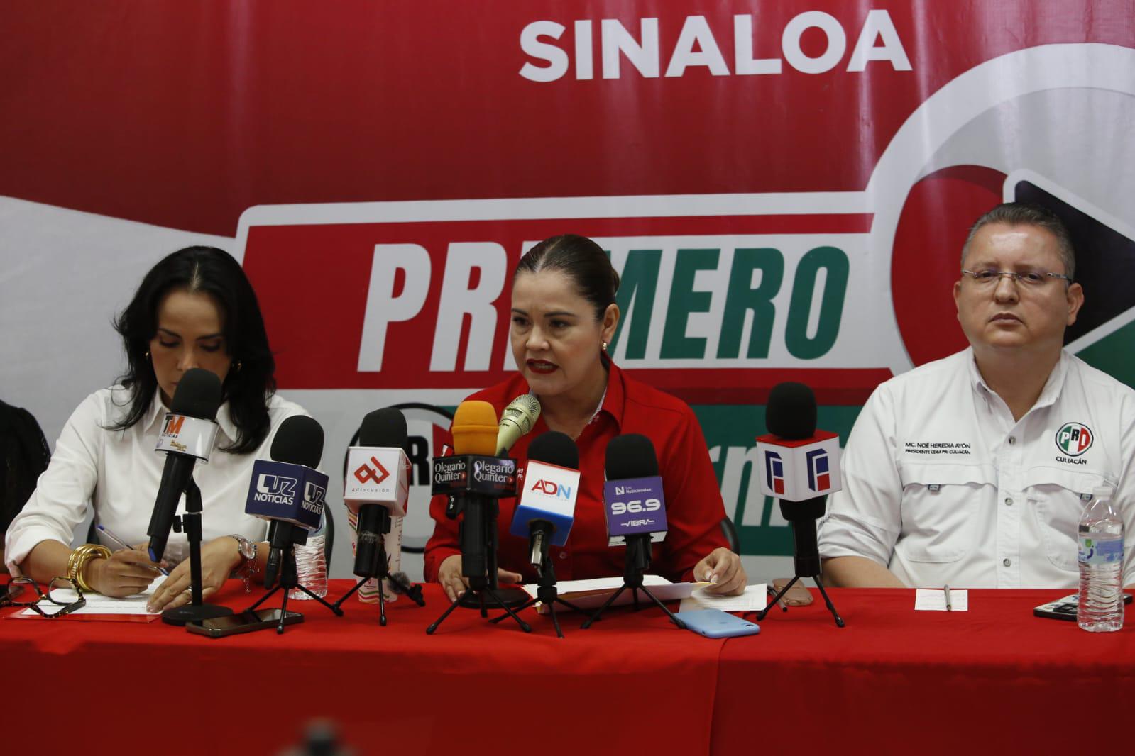 $!A un año de la crisis de inseguridad, Sinaloa permanece como el primer día: PRI estatal