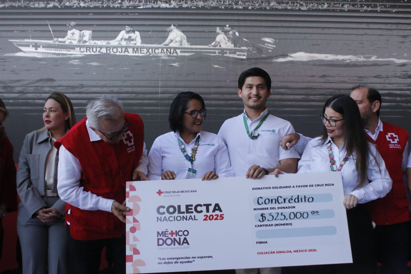 $!Arranca colecta 2025 de Cruz Roja Sinaloa, esperan recibir 45 millones de pesos