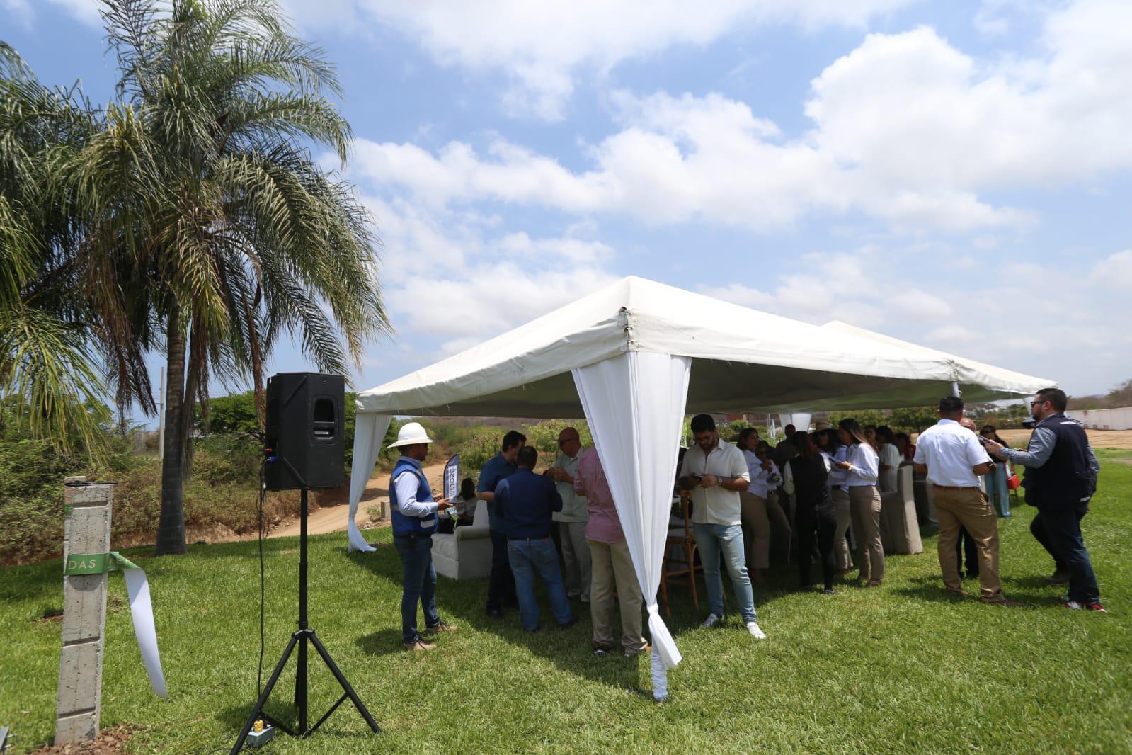 $!Colocan la primera piedra de Puente de Veredas, en Mazatlán