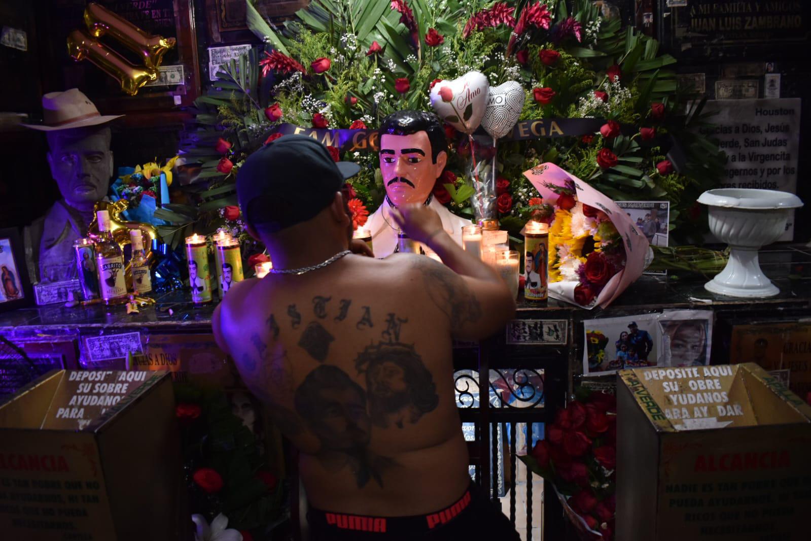 $!Recuerdan a Jesús Malverde, el bandido prócer de Culiacán
