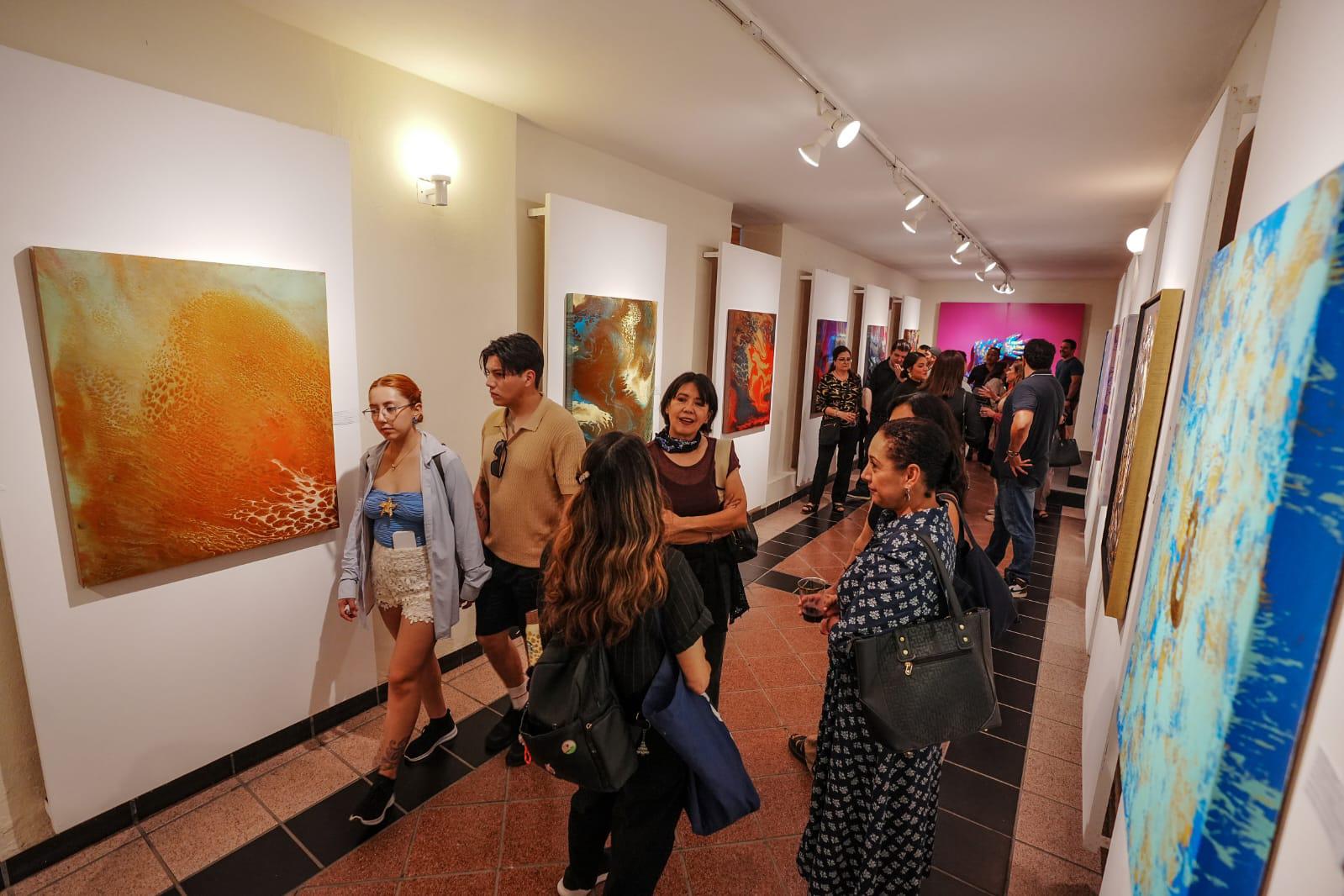 $!La muestra comprende 38 obras.