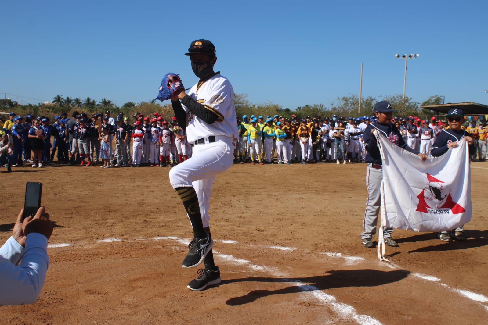 $!Inauguran la edición 42 de la Liga de Beisbol Infantil y Juvenil Quintero Castañeda